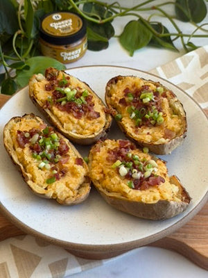 Cheezy Twice Baked Potatoes