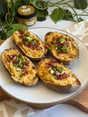 Cheezy Twice Baked Potatoes