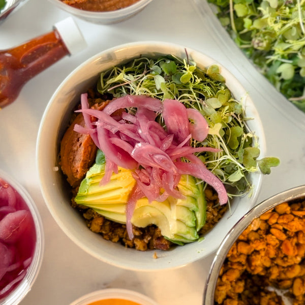 Taco Bowls with Cheezy Cashew