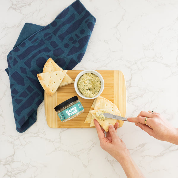 Fix a Spread with Herby Pesto